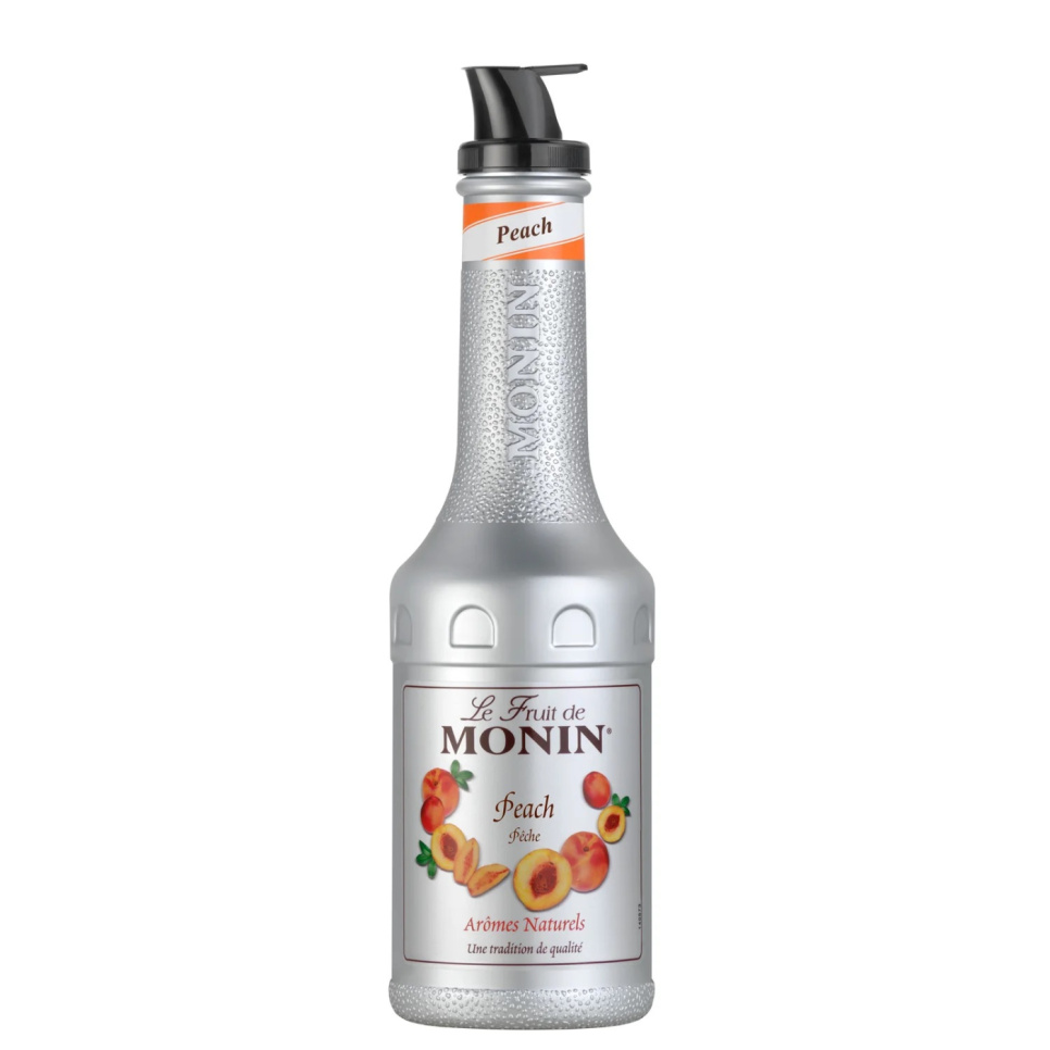 Monin Peach Purée 100 cl dans le groupe Cocktails et Vin / Équipement à cocktail / Autre équipement à cocktail l\'adresse The Kitchen Lab (1083-31878)
