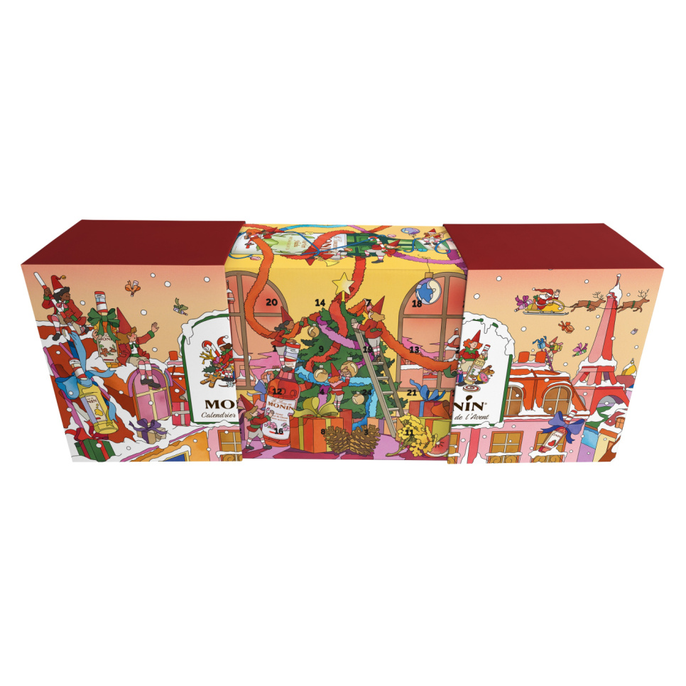 Monin Calendrier de l\'Avent, 24x5 cl