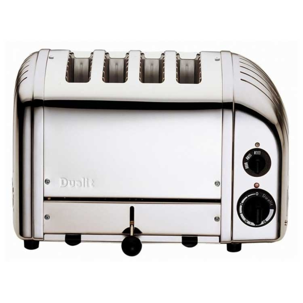 Grille-pain Classic, 4 tranches, Argent - Dualit dans le groupe Électroménager / Réchauffer et cuire / Grilles-pain l\'adresse The Kitchen Lab (1086-10925)