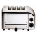 Grille-pain Classic, 4 tranches, Argent - Dualit