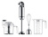 Batteur manuel avec son lot d\'accessoires, Chrome - Dualit