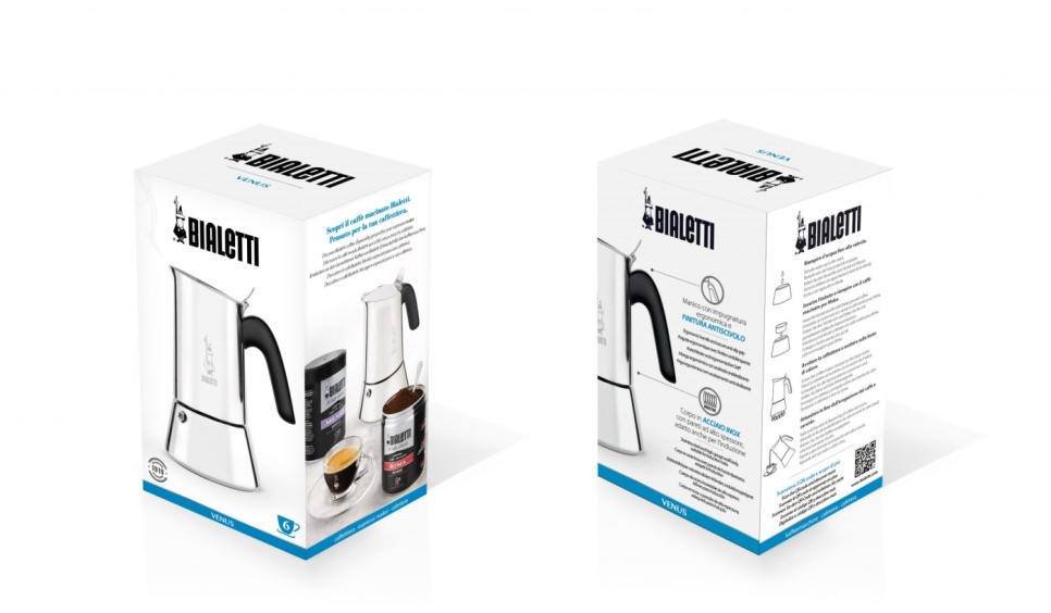 Machine à espresso Bialetti Venus, acier inoxydable