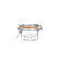 Bocal rond avec couvercle, 0,125 l - Kilner