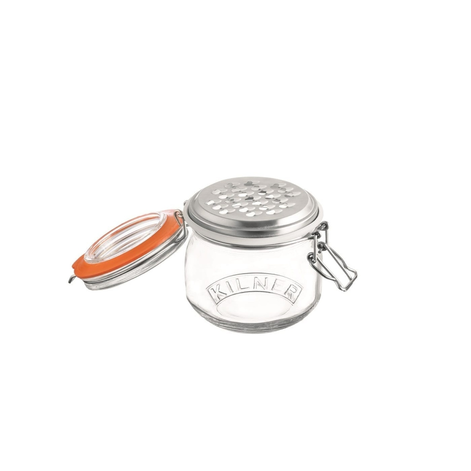Râpe Kilner avec pot dans le groupe Cuisine / Râper, tailler et trancher / Râpes l\'adresse The Kitchen Lab (1086-18313)
