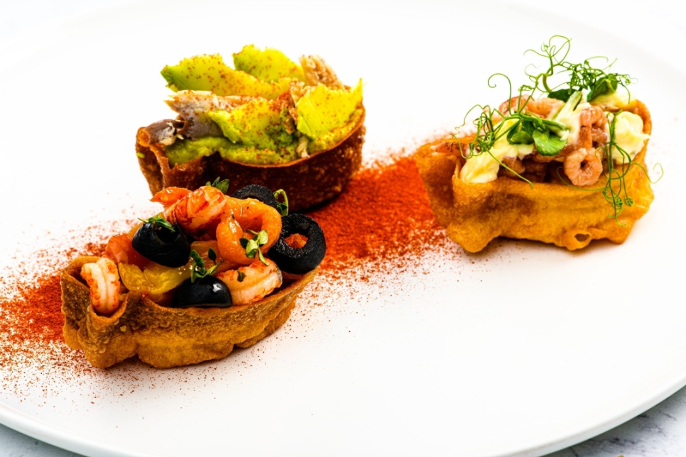 Pied-de-biche Under The Sea, ensemble de deux pièces (sans poignée) - Plate-it