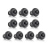 Bouchons de vin, paquet de 10 - Vacuvin