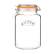 Bocal avec couvercle patenté, carré - Kilner - 3 L