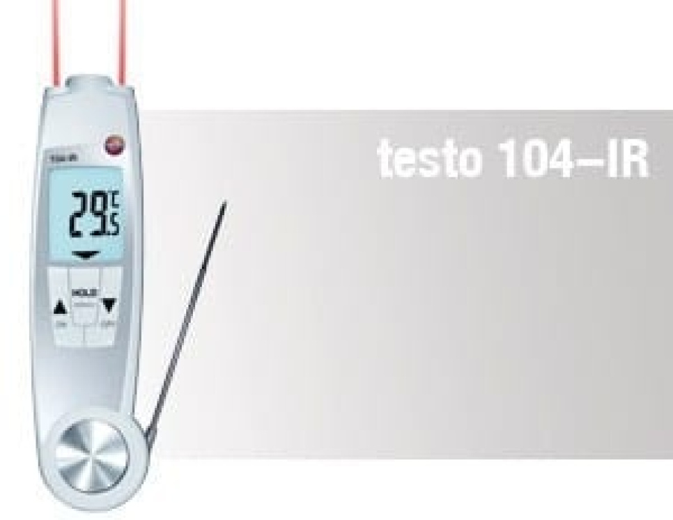 Thermomètre Testo 104-IR dans le groupe Cuisine / Jauges et verres doseurs / Thermomètres de cuisine / Thermomètres à insérer l\'adresse The Kitchen Lab (1089-11961)