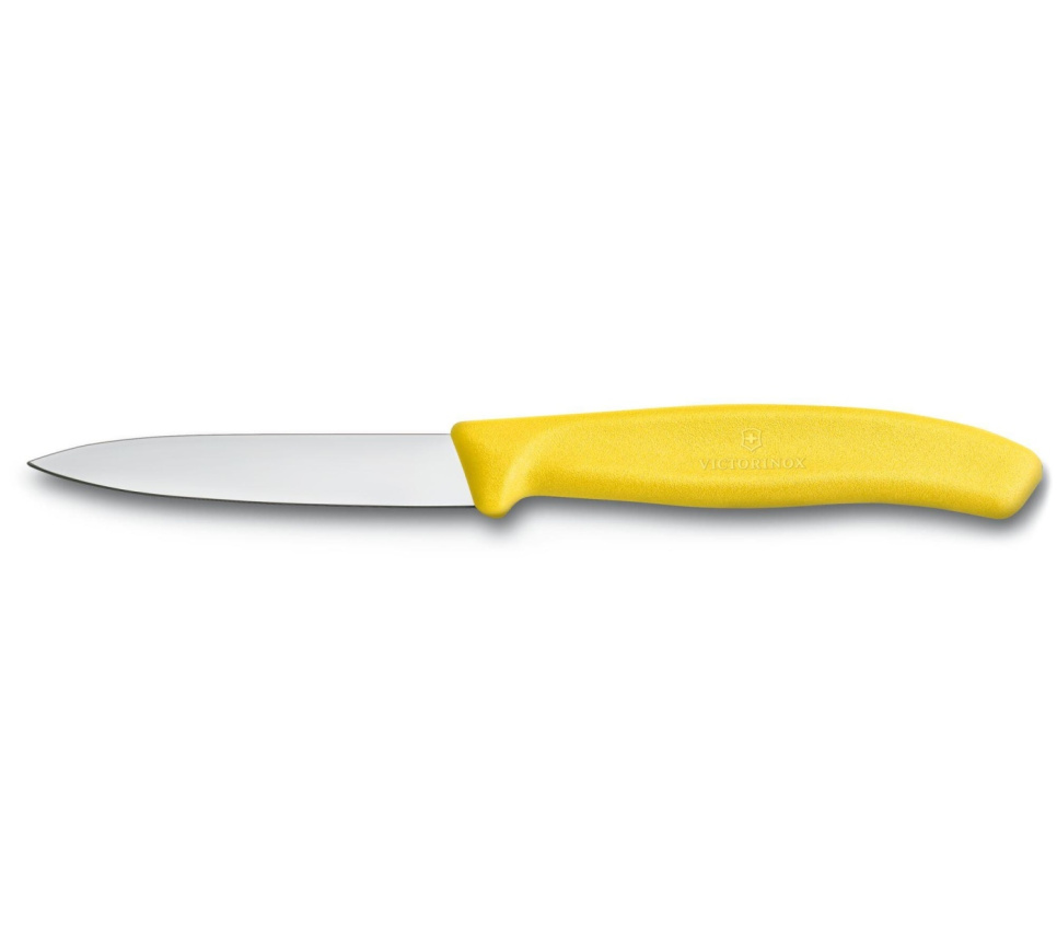 Couteau d\'office, 8 cm, jaune - Victorinox dans le groupe Cuisine / Couteaux de cuisine / Couteaux à éplucher l\'adresse The Kitchen Lab (1090-11862)