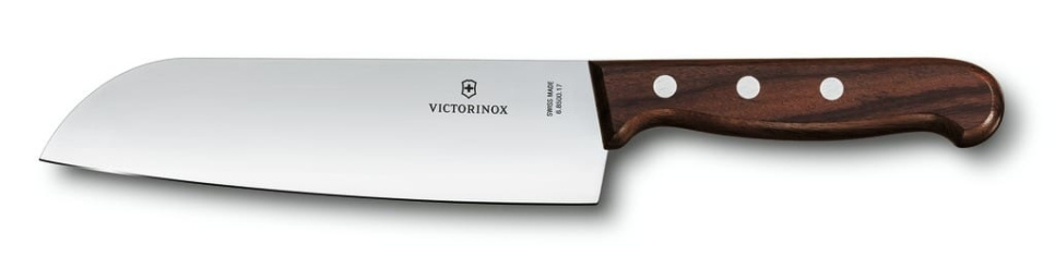 Couteau Santoku 17 cm manche bois en coffret cadeau - Victorinox dans le groupe Cuisine / Couteaux de cuisine / Couteaux Santoku l\'adresse The Kitchen Lab (1090-11863)