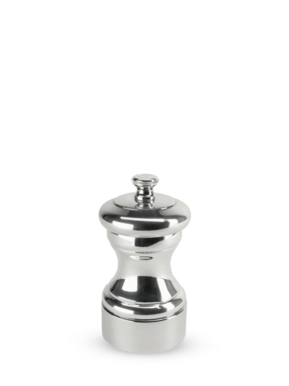 Moulin à sel, 10 cm, Mignonnette, Argenté - Peugeot dans le groupe Cuisine / Ustensiles de cuisine / Moulins à sel et à poivre l\'adresse The Kitchen Lab (1090-15875)