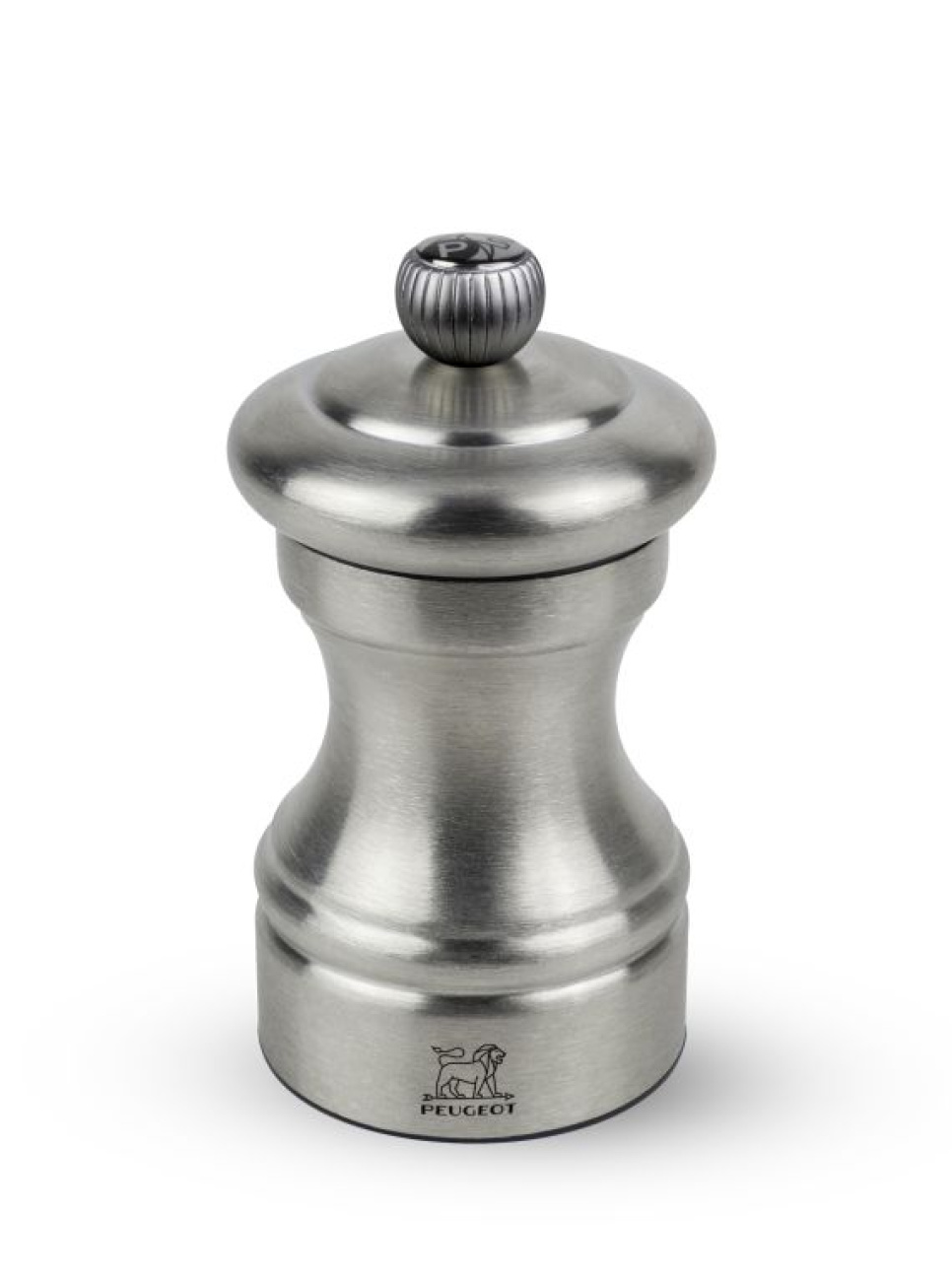 Moulin à poivre, 10 cm, Bistro Specials, Acier Inoxydable - Peugeot dans le groupe Cuisine / Ustensiles de cuisine / Moulins à sel et à poivre l\'adresse The Kitchen Lab (1090-16696)