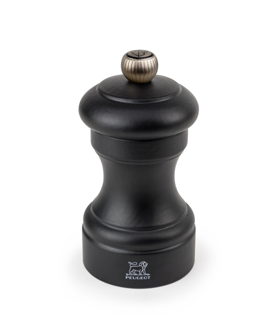 Moulin à poivre, 10 cm, Bistro, Noir Mat - Peugeot dans le groupe Cuisine / Ustensiles de cuisine / Moulins à sel et à poivre l\'adresse The Kitchen Lab (1090-16698)