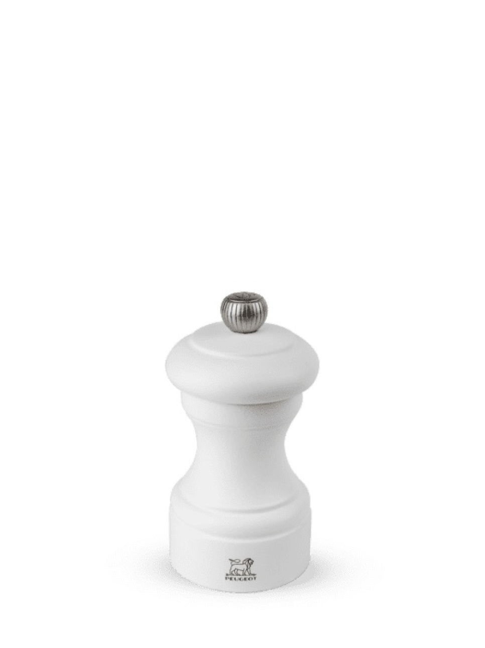 Moulin à poivre, 10 cm, Bistro, Blanc Mat - Peugeot dans le groupe Cuisine / Ustensiles de cuisine / Moulins à sel et à poivre l\'adresse The Kitchen Lab (1090-16701)