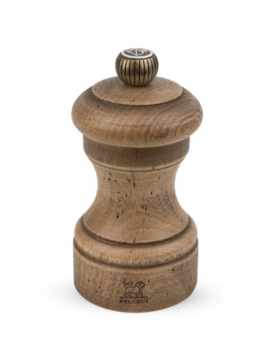 Moulin à Sel, 10 cm, Bistro, Antique - Peugeot dans le groupe Cuisine / Ustensiles de cuisine / Moulins à sel et à poivre l\'adresse The Kitchen Lab (1090-16706)