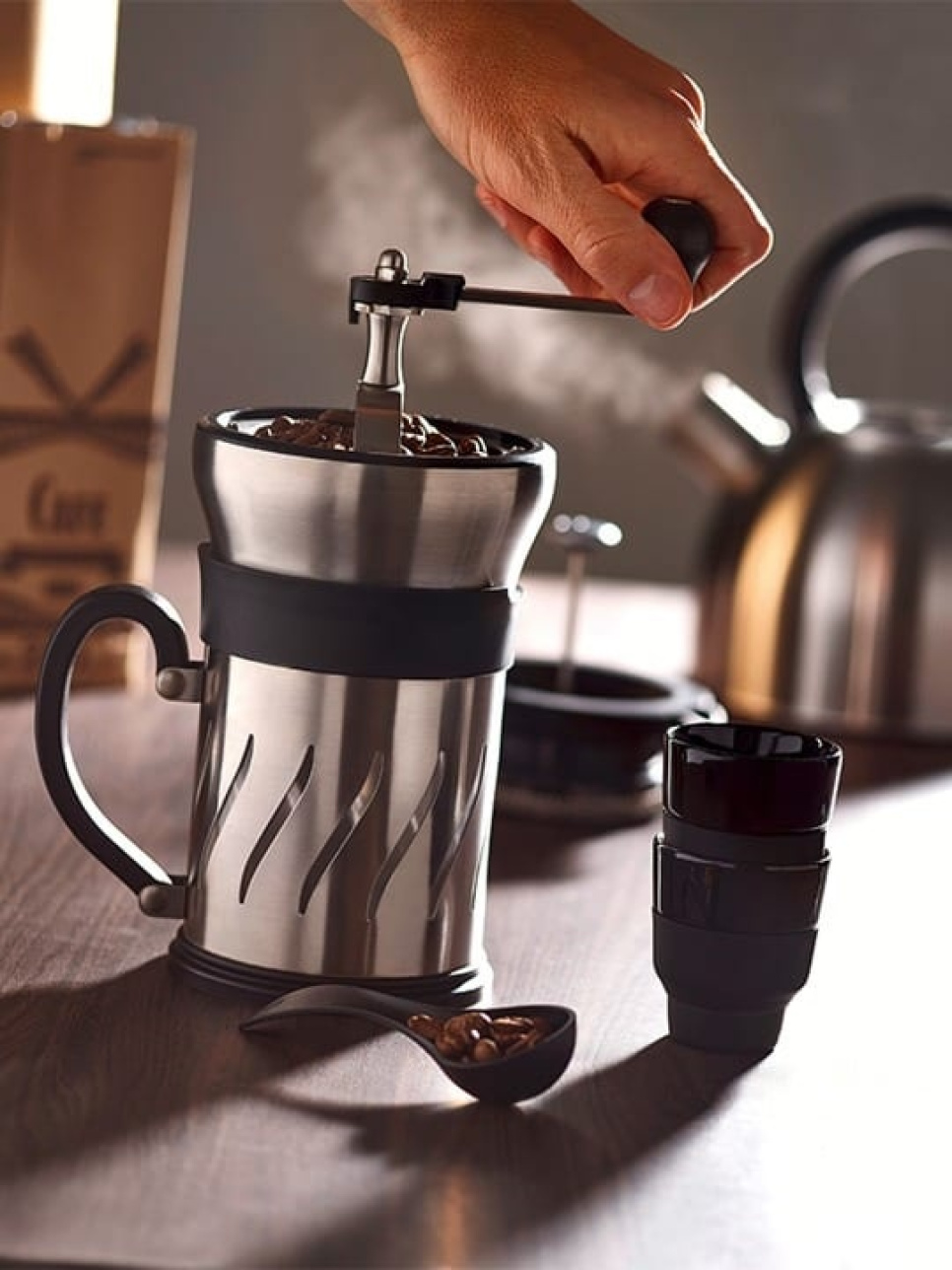Pressoir Paris, moulin à café et pot pressoir - Peugeot