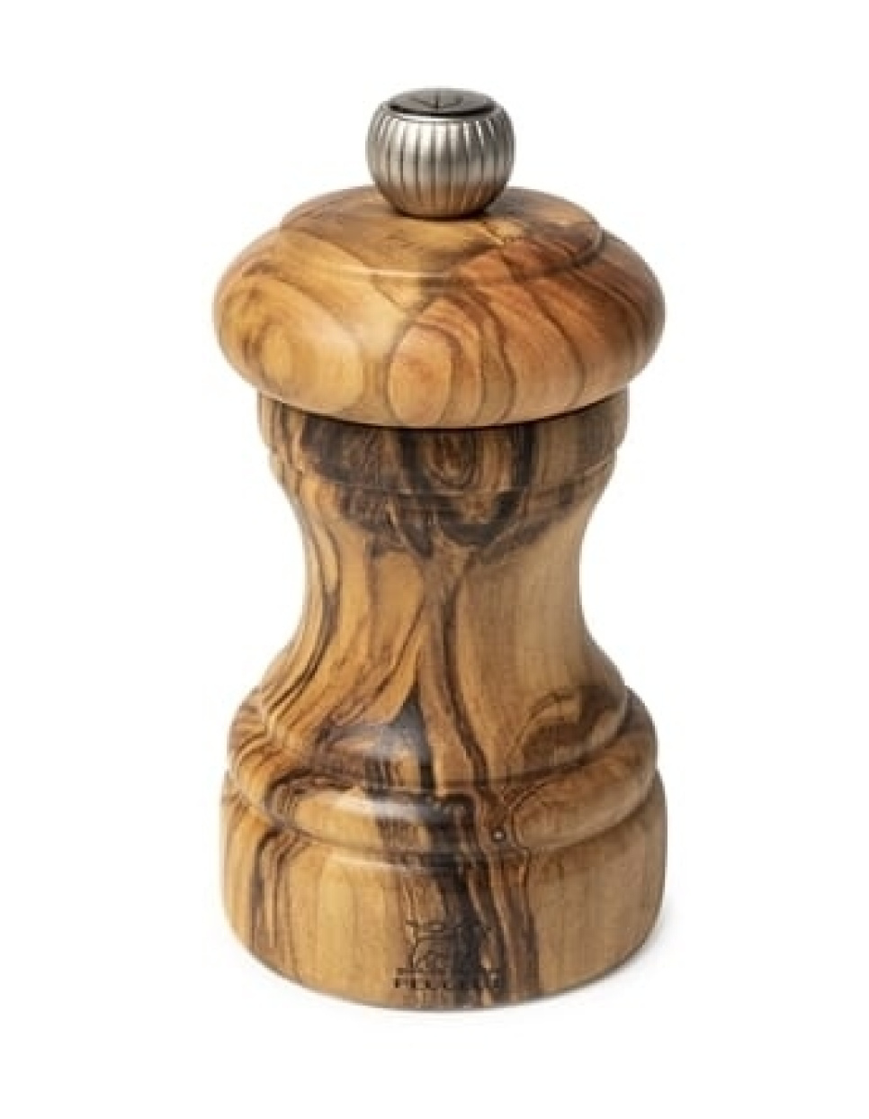Moulin à Sel en Bois d\'Olivier, 10 cm, Bistro - Peugeot dans le groupe Cuisine / Ustensiles de cuisine / Moulins à sel et à poivre l\'adresse The Kitchen Lab (1090-23633)