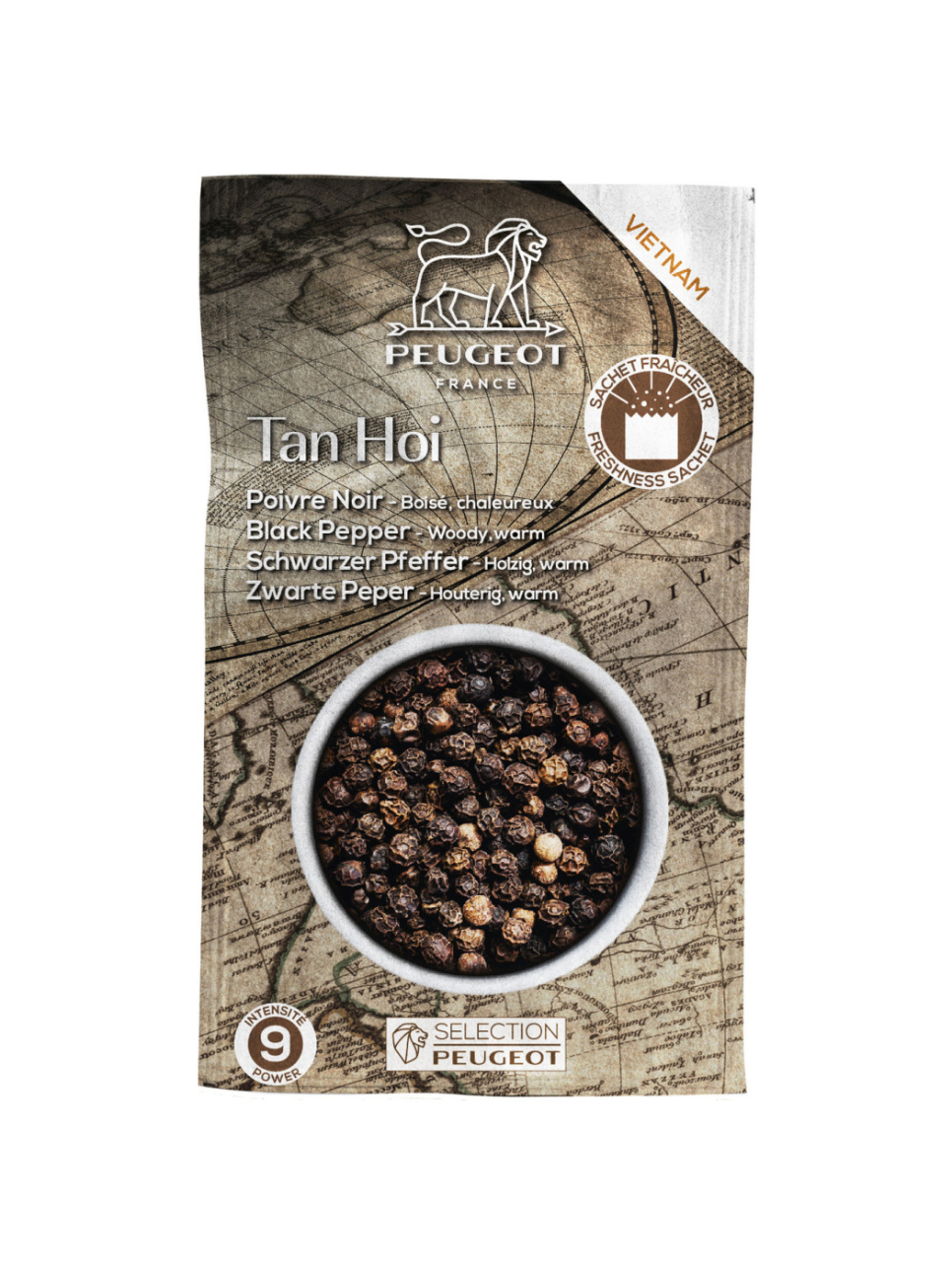 Poivre noir Tan hoi, 7x20g - Peugeot dans le groupe Cuisine / Ustensiles de cuisine / Cuisine asiatique l\'adresse The Kitchen Lab (1090-28197)