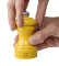 Moulin à poivre, 10 cm, Bistrorama, Saffron Yellow - Peugeot