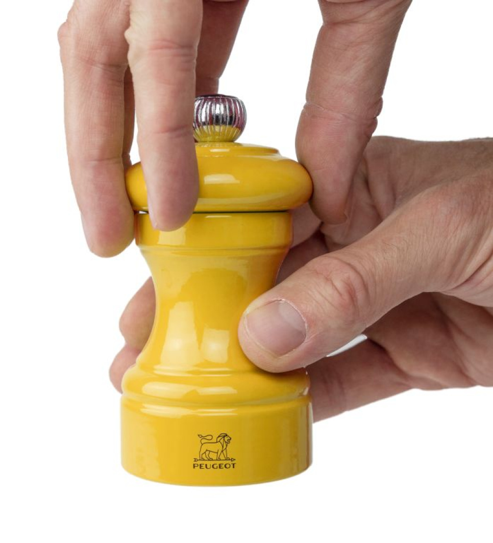 Moulin à poivre, 10 cm, Bistrorama, Saffron Yellow - Peugeot
