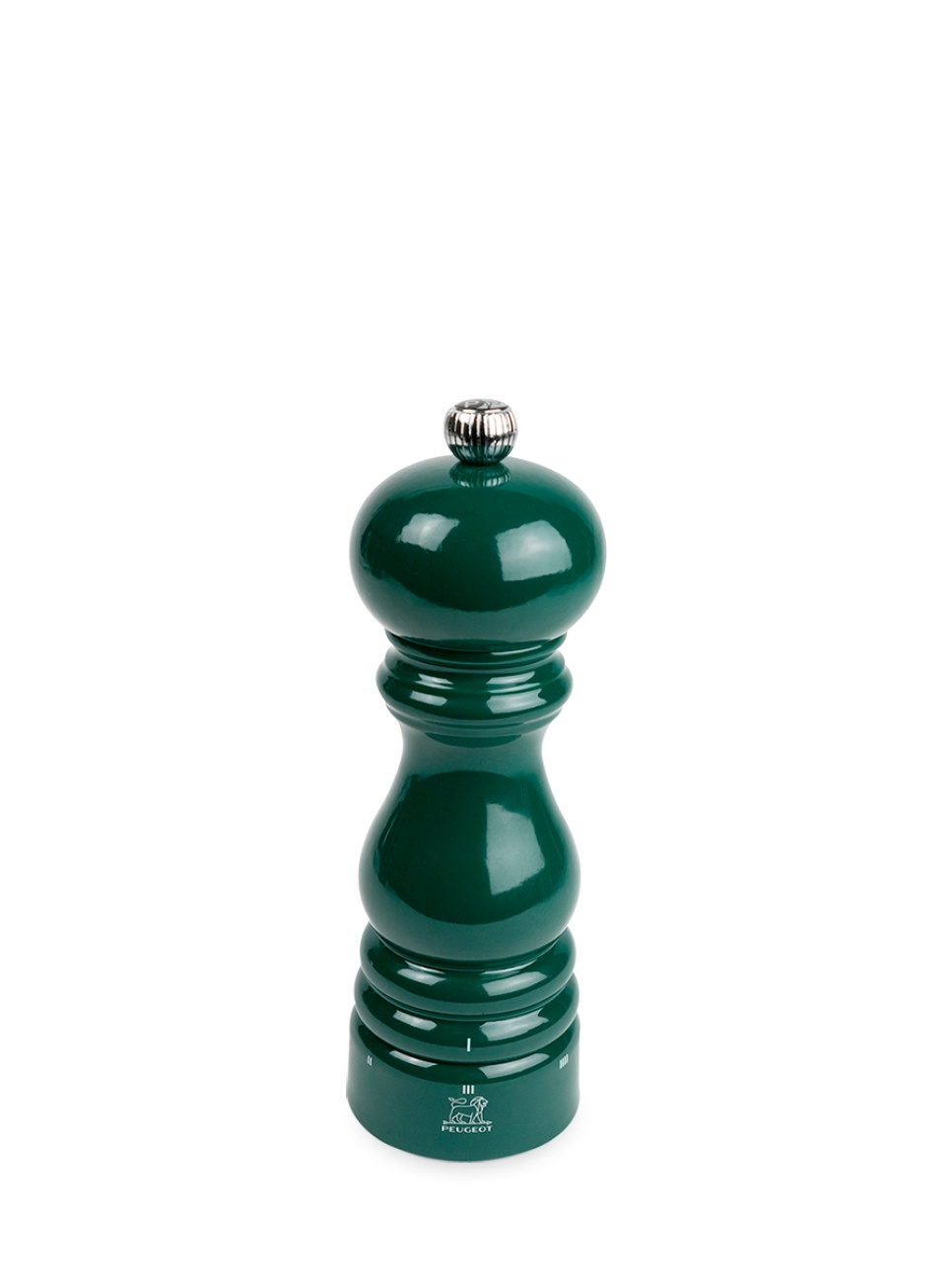 Moulin à poivre 18 cm, Parisrama Forest Green - Peugeot dans le groupe Cuisine / Ustensiles de cuisine / Moulins à sel et à poivre l\'adresse The Kitchen Lab (1090-31148)