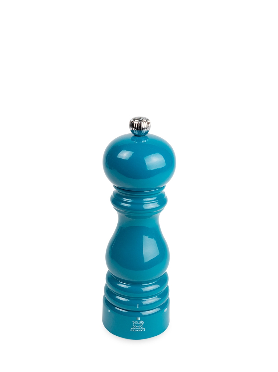 Moulin à poivre 18 cm, Parisrama Pacific Blue - Peugeot dans le groupe Cuisine / Ustensiles de cuisine / Moulins à sel et à poivre l\'adresse The Kitchen Lab (1090-31149)