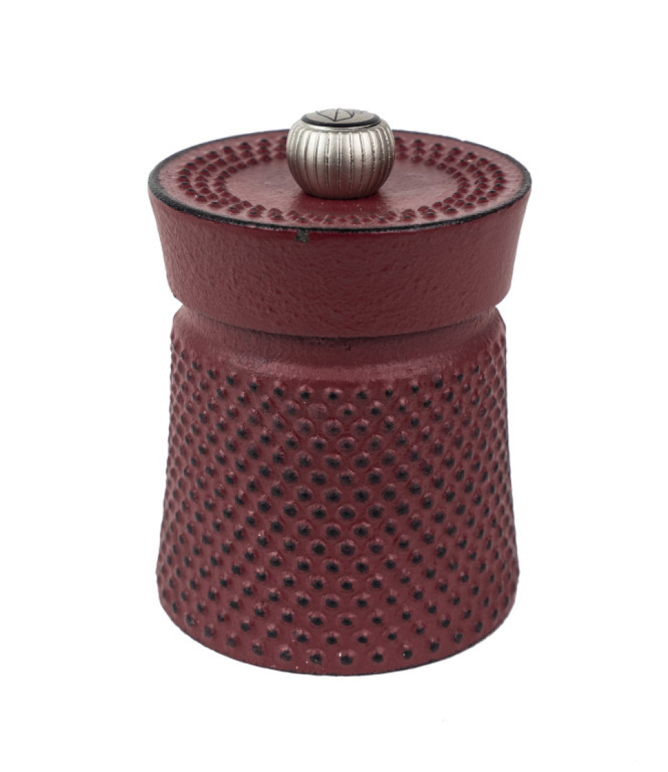 Moulin à poivre, 8 cm, Bali, Fonte, Rouge - Peugeot dans le groupe Cuisine / Ustensiles de cuisine / Moulins à sel et à poivre l\'adresse The Kitchen Lab (1090-35332)