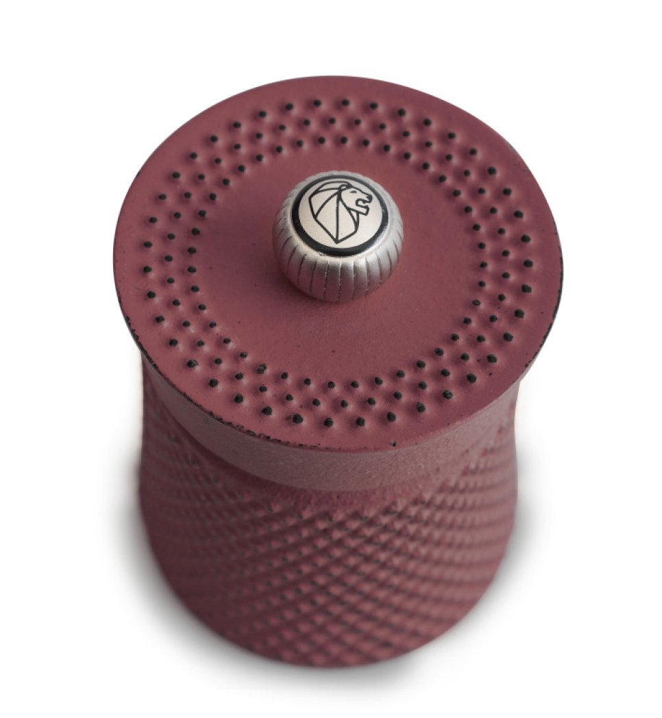 Moulin à poivre, 8 cm, Bali, Fonte, Rouge - Peugeot