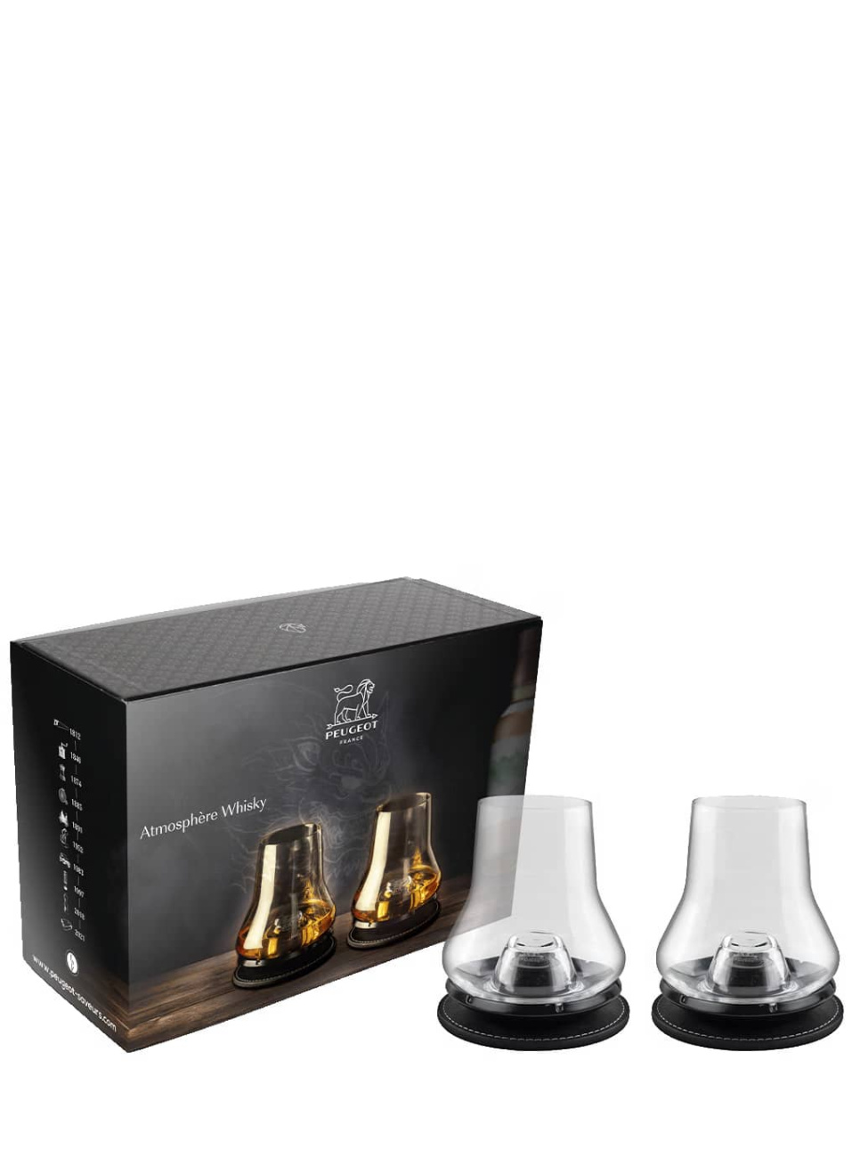 Coffret dégustation whisky, 29 cl, Atmosphère - Peugeot dans le groupe Arts de la table / Verre / Verre à whisky l\'adresse The Kitchen Lab (1090-35465)