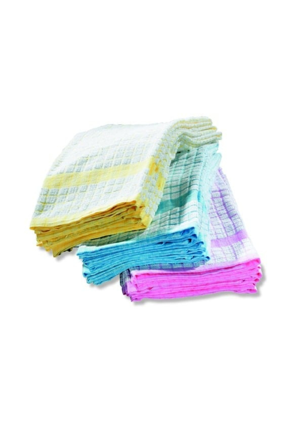 Serviette éponge, 100 % coton, pack de 6.