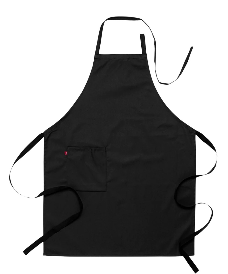 Tablier 75x95 cm, polyester/coton, noir - Segers dans le groupe Cuisine / Habits de cuisine / Tabliers l\'adresse The Kitchen Lab (1092-27859)