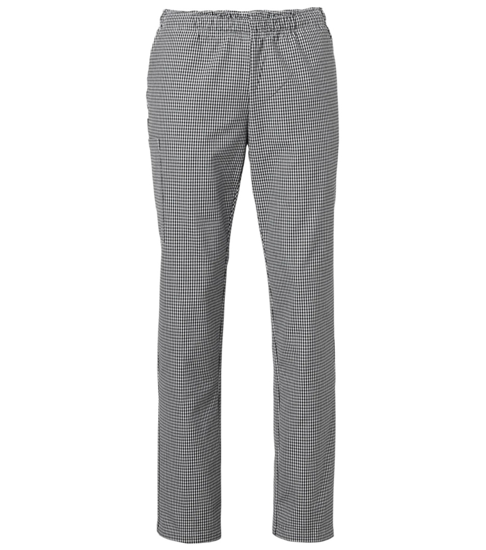 Pantalon, unisexe, pied-de-poule noir - Segers dans le groupe Cuisine / Habits de cuisine / Pantalon de cuisine l\'adresse The Kitchen Lab (1092-34995)