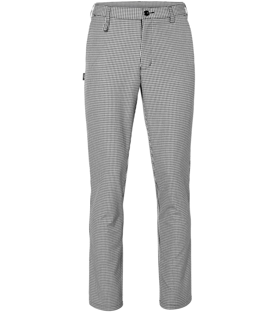 Pantalon, homme, pied-de-poule noir - Segers dans le groupe Cuisine / Habits de cuisine / Pantalon de cuisine l\'adresse The Kitchen Lab (1092-34996)