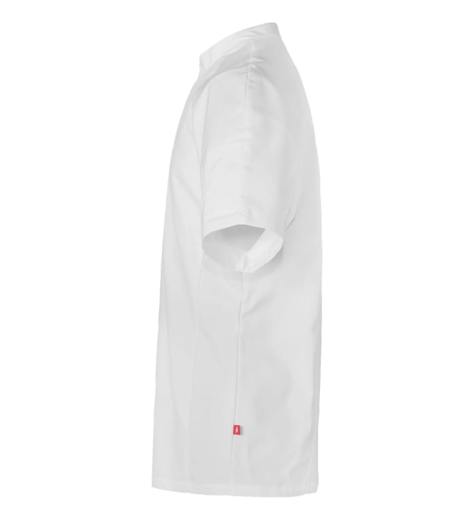 Veste de cuisinier, manches courtes, homme, blanc - Segers