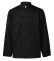 Veste de cuisinier, homme, noir - Segers
