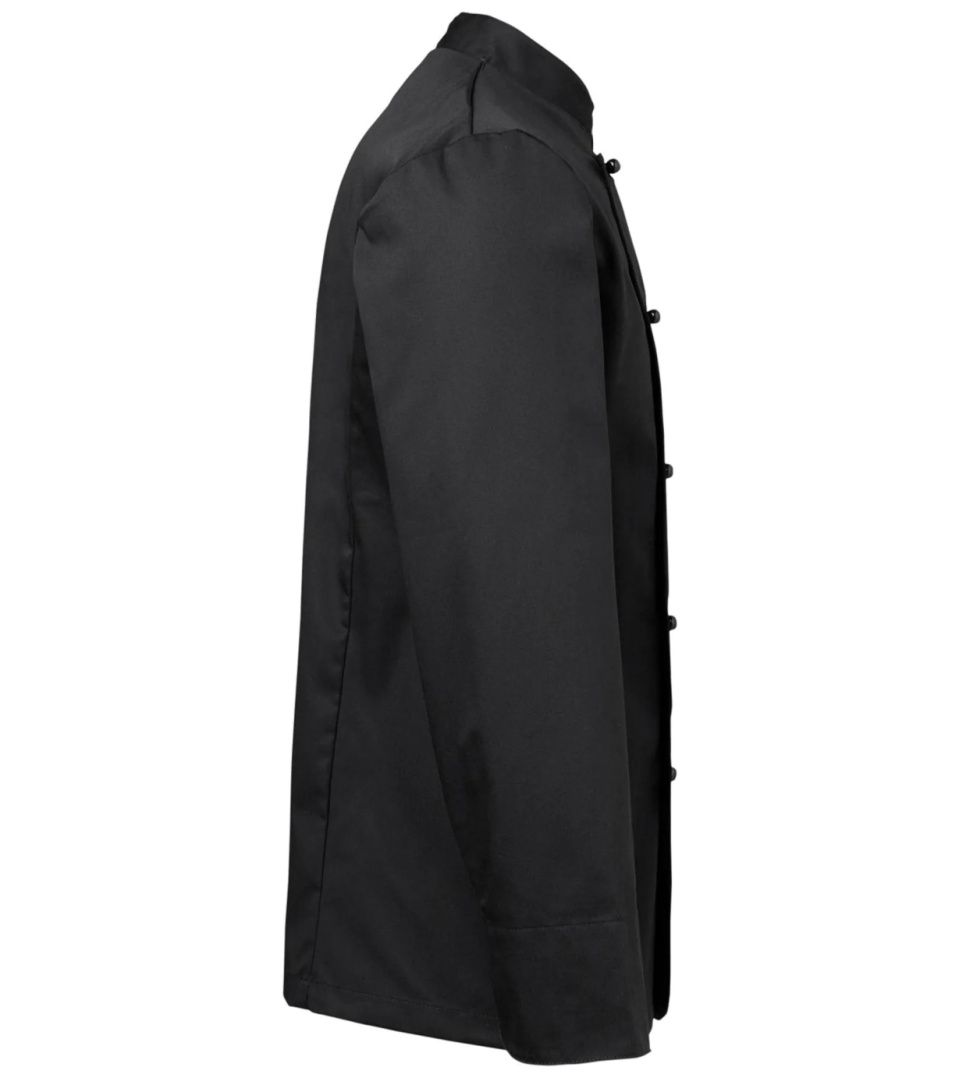 Veste de cuisinier, homme, noir - Segers