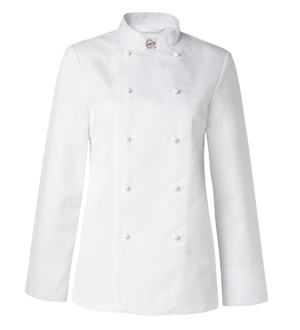 Veste de cuisinier, femme, blanc - Segers dans le groupe Cuisine / Habits de cuisine / Vestes de cuisine l\'adresse The Kitchen Lab (1092-35048)