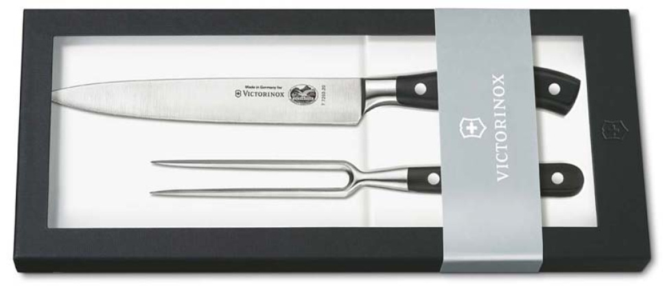 Service à découper, couteau et fourchette à steak - Victorinox dans le groupe Cuisine / Couteaux de cuisine / Couteaux à trancher l\'adresse The Kitchen Lab (1095-13726)