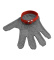 Gant de protection en cotte de mailles rfr, prix unitaire.