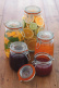 Pot en verre avec couvercle clip, 750 ml