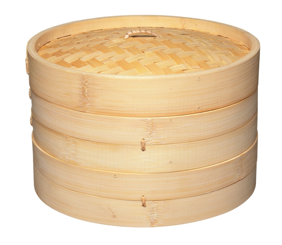 Cuiseur vapeur en bambou, 25 cm - Kitchen Craft dans le groupe Cuisine / Ustensiles de cuisine / Cuisine asiatique l\'adresse The Kitchen Lab (1100-11454)