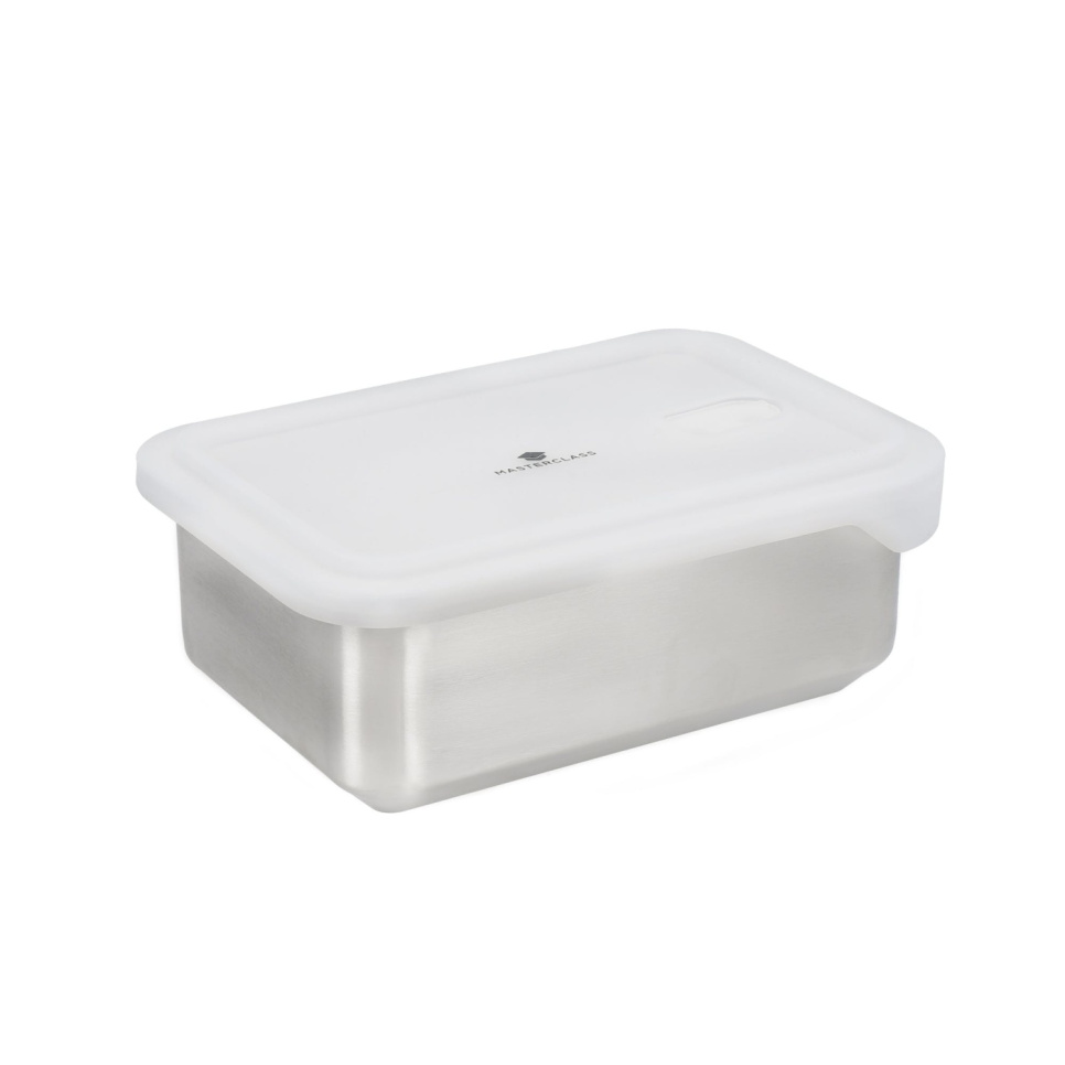 Boîte en inox avec couvercle, 2 litres - Master Class dans le groupe Cuisine / Ustensiles de cuisine / Bols et cuves l\'adresse The Kitchen Lab (1100-25581)