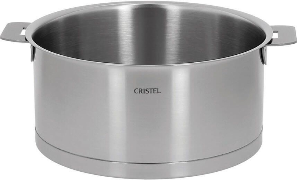 Cocotte basse, poignées amovibles, Strate - Cristel - 24 cm dans le groupe Promotions l\'adresse The Kitchen Lab (1155-16233)