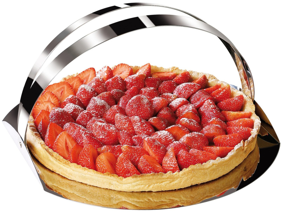 Moule à tarte en inox à parois rabattables - Cristel dans le groupe Pâtisserie / Moules / Plat à tarte l\'adresse The Kitchen Lab (1155-16261)