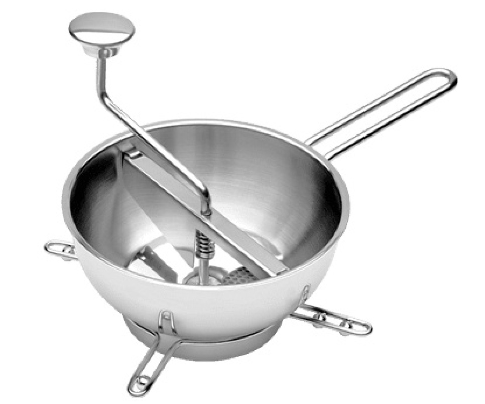Passe-moulin en inox - Cristel dans le groupe Cuisine / Tamis et Passoires / Passe-tamis et broyeurs l\'adresse The Kitchen Lab (1155-16264)