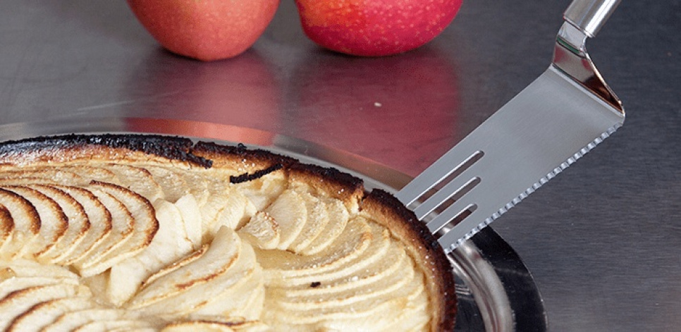 Pelle à tarte à flanc denté, POC - Cristel