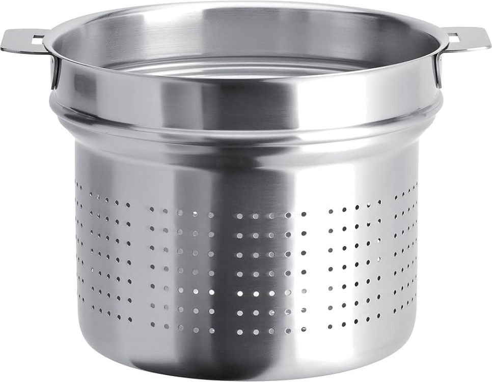 Panier à pâtes, manches amovibles, Strate - Cristel - 24 cm dans le groupe Cuisine / Casseroles et poêles / Accessoires et couvercles l\'adresse The Kitchen Lab (1155-16565)