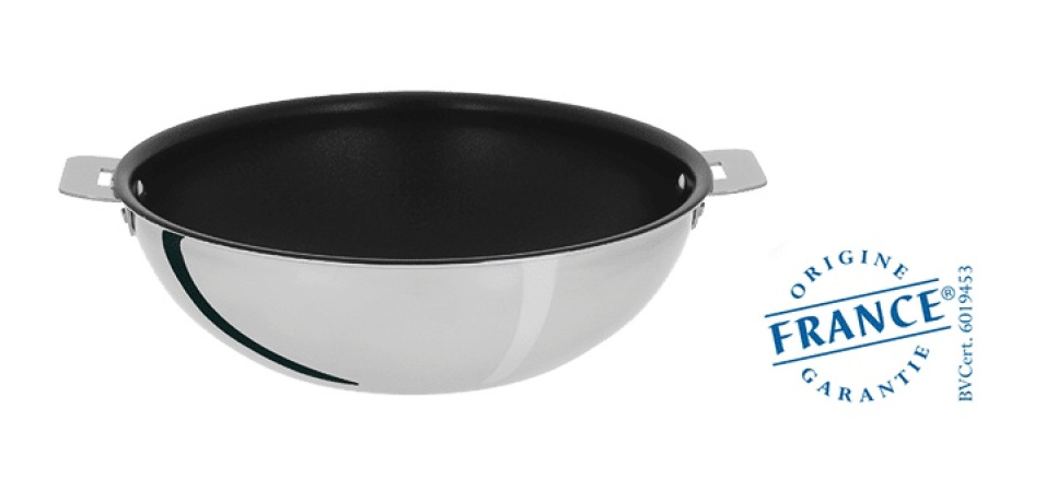 Wok, poignées amovibles, Casteline - Cristel dans le groupe Cuisine / Ustensiles de cuisine / Cuisine asiatique l\'adresse The Kitchen Lab (1155-16934)