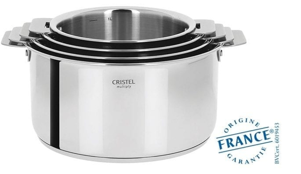 Cocotte, anses amovibles, Casteline - Cristel dans le groupe Cuisine / Casseroles et poêles / Poêles l\'adresse The Kitchen Lab (1155-16935)