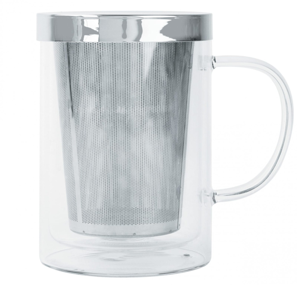 Tasse à thé en verre à double paroi, Verveine - Cristel dans le groupe Thé et café / Thé / Théières l\'adresse The Kitchen Lab (1155-22833)